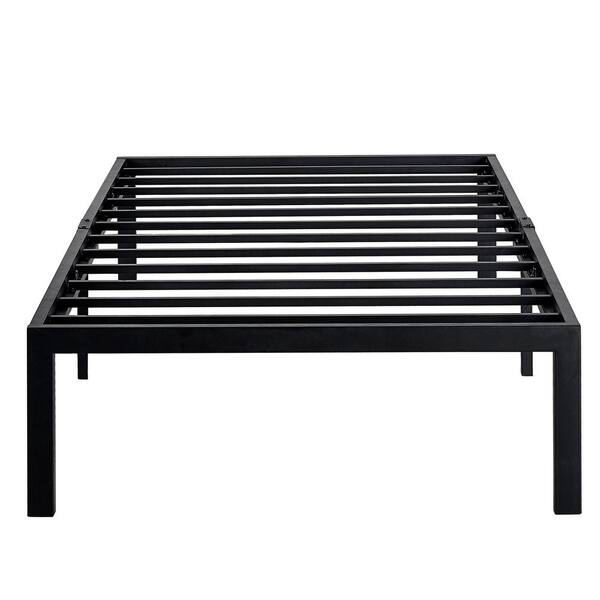 Full/twin/queen/king Heavy Duty Slat Bed Frame Black or white 