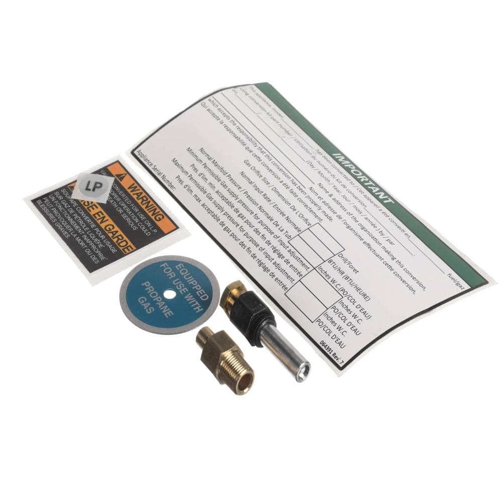 Gas Conversion Kit Propane To Natural Fb/E130-25 RZ099247 price history on PriceWatchPro
