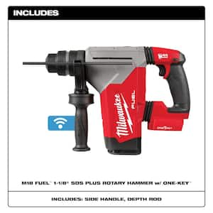 M18 FUEL 18V Lithium-Ion Brushless Cordless SDS-Plus 1-1/8 in. Rotary Hammer Drill (Tool-Only)