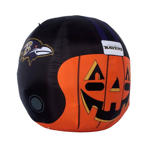 Unbranded Baltimore Ravens Halloween Inflatable Jack-O' Helmet