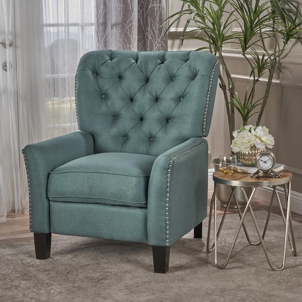 dark teal recliner chair