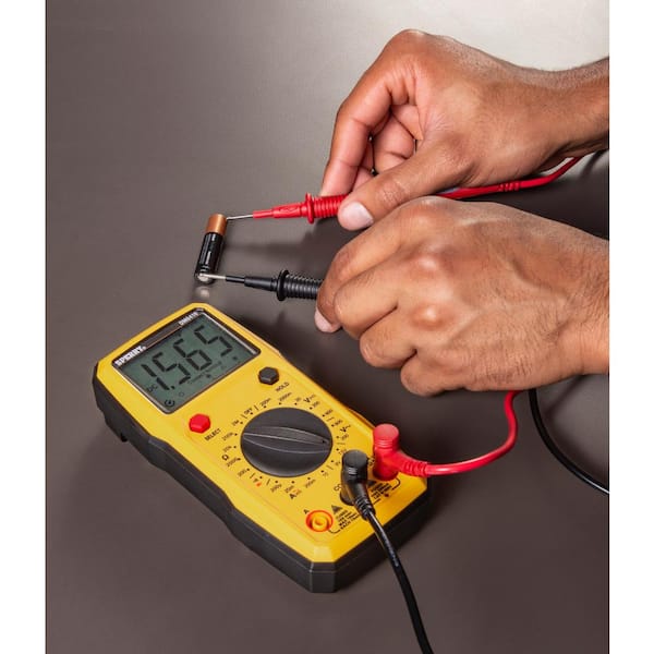 Sperry 8 in. Function Manual Ranging Digital Multi-Meter