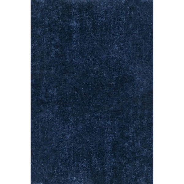 Jennya 71 L x 47 W Non-Slip Indoor Door Mat Corrigan Studio Color: Dark Blue, Mat Size: 0.40 H x 23.50 W x 35.50 L