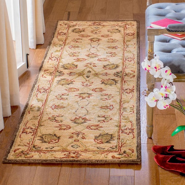 Anatolia Beige 2 ft. x 10 ft. Border Runner Rug