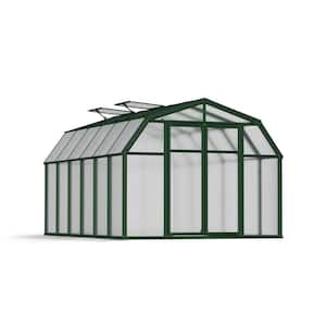 Hobby Gardener 8 ft. x 12 ft. Green/Diffused DIY Greenhouse Kit