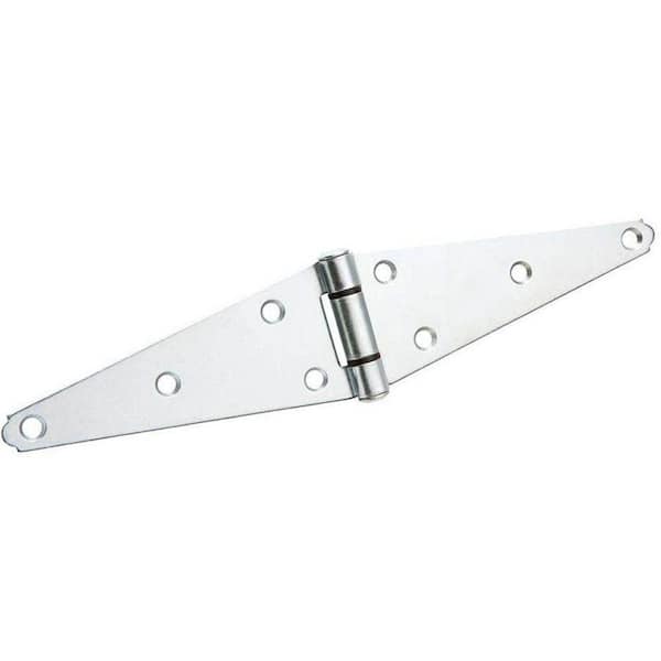Everbilt 6 in. Zinc-Plated Strap Hinge 15404 - The Home Depot