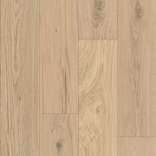 Take Home Sample-Ely Creek Oak Tongue and Groove Wire Brushed Engineered Hardwood Flooring
