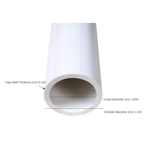 1 in. x 24 in. Rigid PVC Schedule 40 Pipe