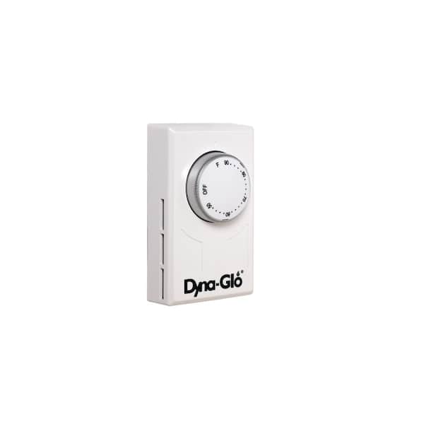 Dyna-Glo 28 Amp 240-Volt Double-Pole Wall Thermostat DGT-240 - The