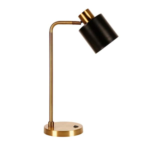 Meyer&Cross Thew 20-3/4 in. Table Lamp in Brass