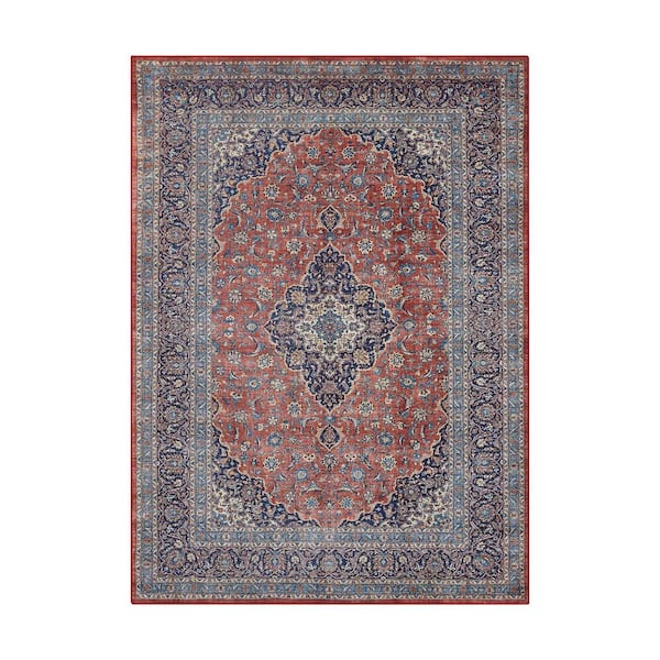 StyleWell AlinO Multi 3 ft. x 4 ft. Quatrefoil Area Rug