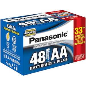 Platinum Power AA Alkaline Batteries (48-Pack)