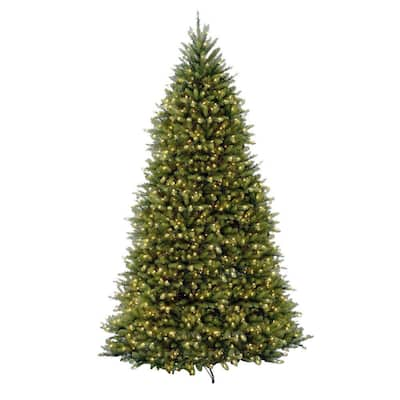 Prelit - Artificial Christmas Trees - Christmas Trees - The Home Depot