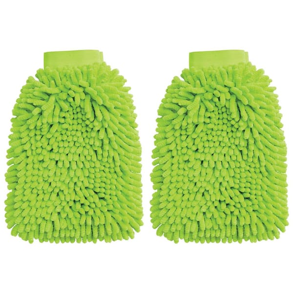 Libman Microfiber Fingers Dusting and Cleaning Mitt (2-Pack)