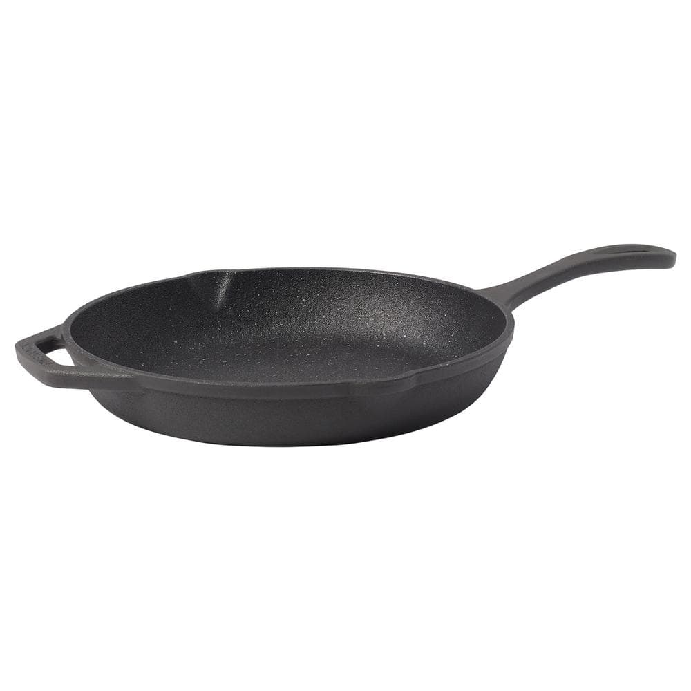 ExcelSteel 12 in. Cast Iron Wok 516 - The Home Depot