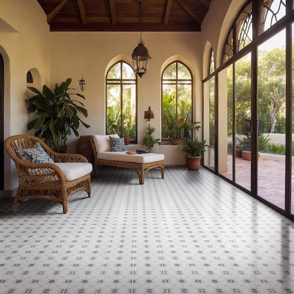 MSI Zoudia 4 in. x 4 in. Matte Porcelain Floor and Wall Tile MSI Zoudia 4 in. x 4 in. Matte Porcelain Floor and Wall Tile