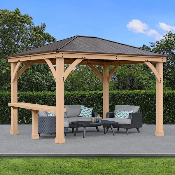 10 ft. Meridian Wood Counter