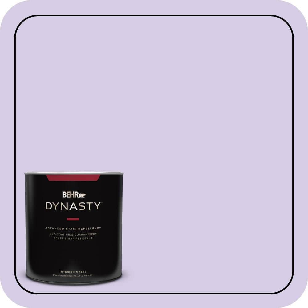 1 qt. #640A-3 Potentially Purple Matte Interior Stain-Blocking Paint & Primer price history on PriceWatchPro