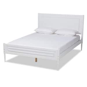 Baxton Studio Celine White Queen Platform Bed 28862-6921-HD