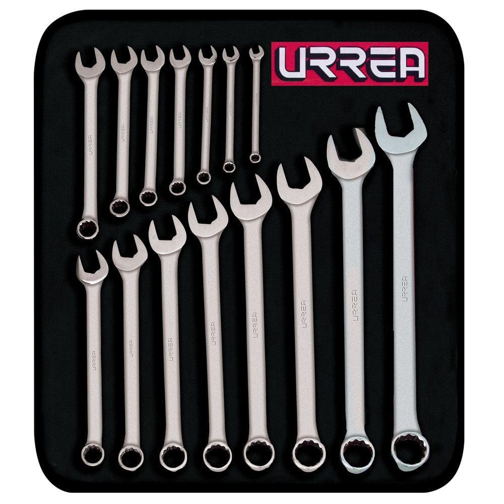 12-Point Satin Combination Chrome Wrench Set (15-Piece) price history on PriceWatchPro