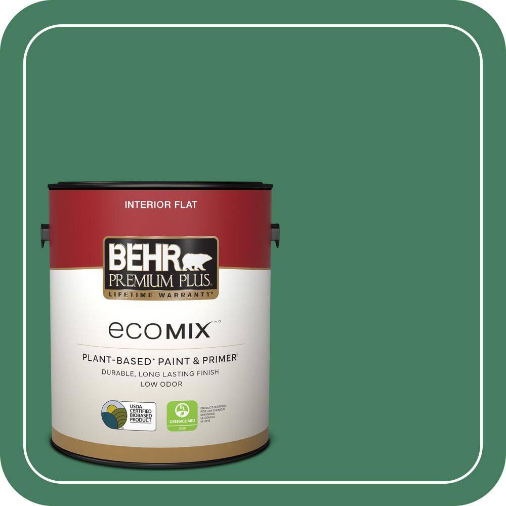 1 gal. #470D-6 Greenbelt Flat EcoMix Plant-Based Interior Paint & Primer price history on PriceWatchPro