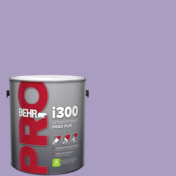 BEHR PRO 1 gal. #M560-4 Evening Slipper Dead Flat Interior Paint
