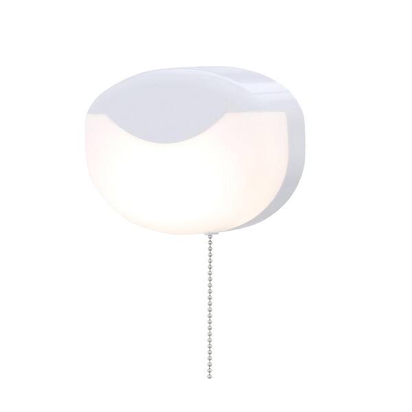 Lithonia Lighting 10 Watt White, Closet Ceiling Light With Pull Chain