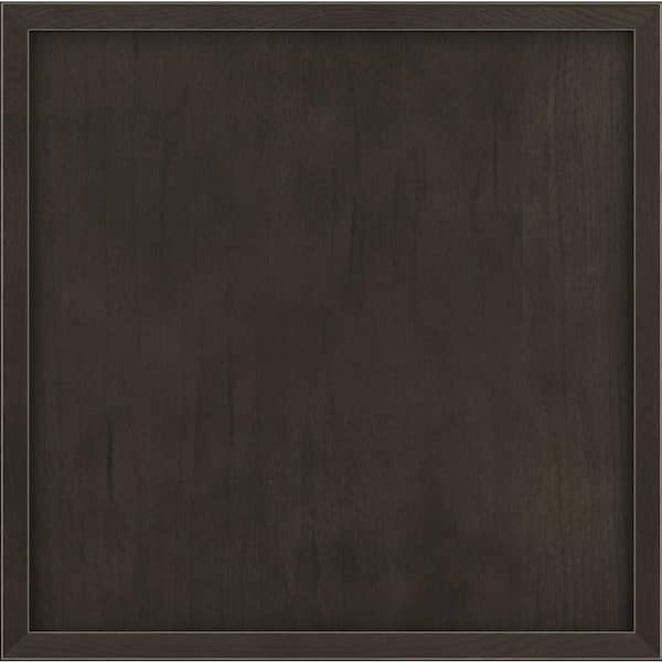 American Woodmark Remy 11 9/16 in. W x 3/4 in. D x 11 1/2 in. H in Maple Slate Cabinet Door Sample