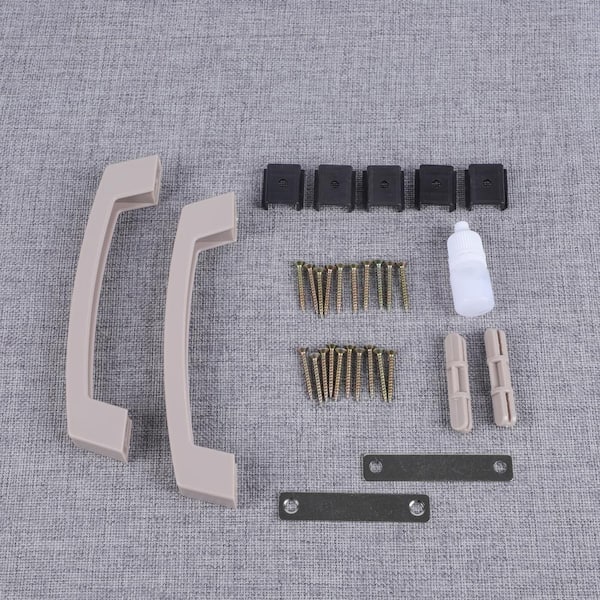 Everbilt Accordion Door Neptune American Oak 36 in. x 80 in