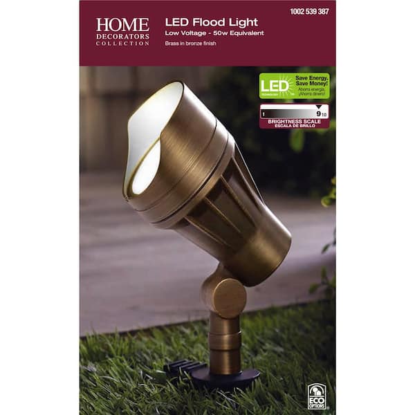 Home Decorators Collection Low Voltage, Brass Low Voltage Led Landscape Lighting