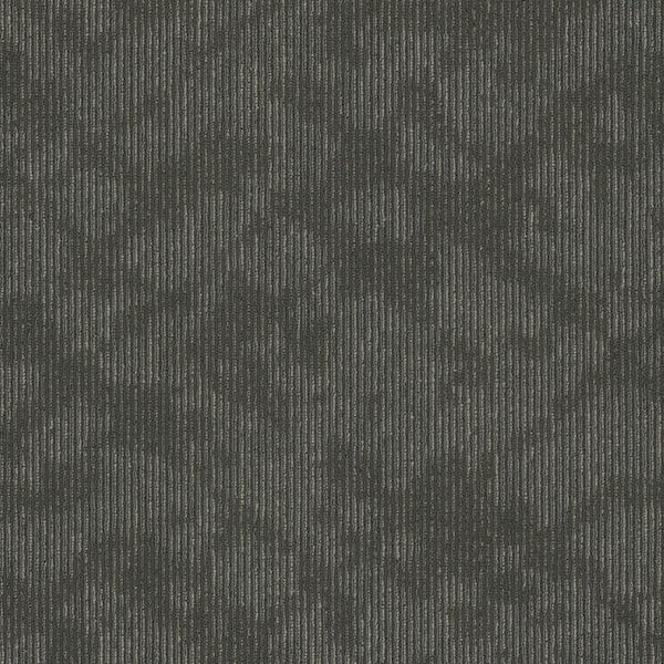 Alcove - Huxley - Gray Commercial/Residential 24 x 24 in. Glue-Down Carpet Tile Square (72 sq. ft.)