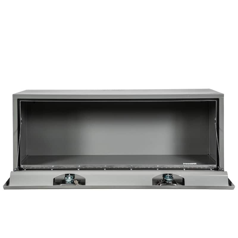 18 in. x 18 in. x 48 in. Primed Steel Underbody Truck Tool Box