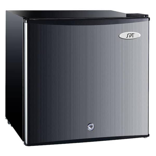 SPT 1.1 cu. ft. Upright Compact Freezer in Stainless Steel, Energy Star