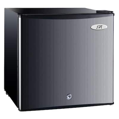 1.1 cu. ft. Upright Compact Freezer in Stainless Steel, ENERGY STAR
