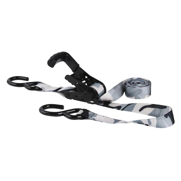 Ergo-Torque Ratchet Tie-Down Strap 10 ft. x 1 in. 500 lbs.