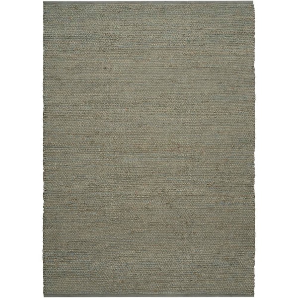 Natural Jute Sage 10 ft. x 14 ft. All-Over Design Contemporary Area Rug