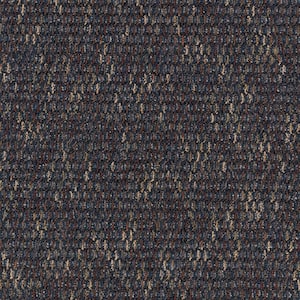 Social Network IV  - Lagoon - Blue 21 oz. Nylon Loop Installed Carpet