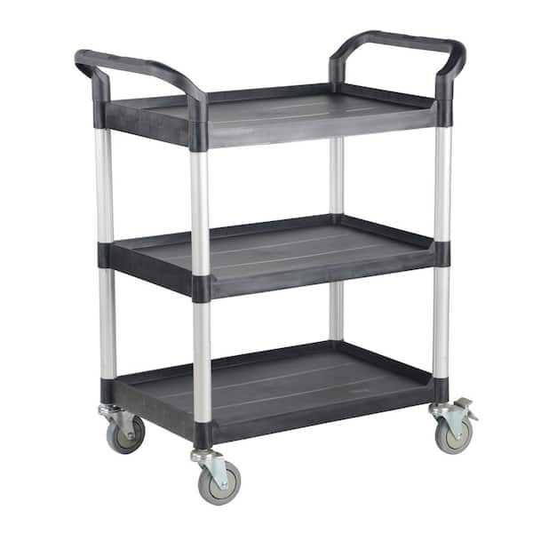 Vestil 33 in. x 19 in. 3-Shelf Commercial Cart 33X19 3-Shelf no Panels