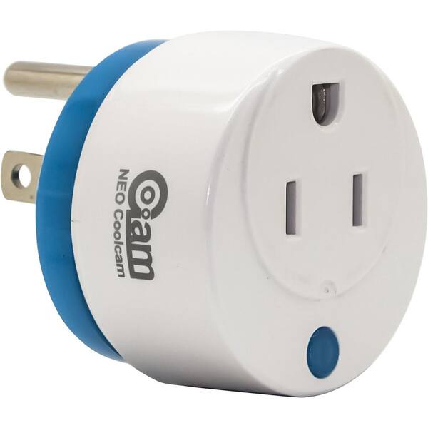 NEO Mini Round Wi-Fi Smart Plug Works with Alexa and Google Home for Voice Control Save Energy and Reduce Electric Bill