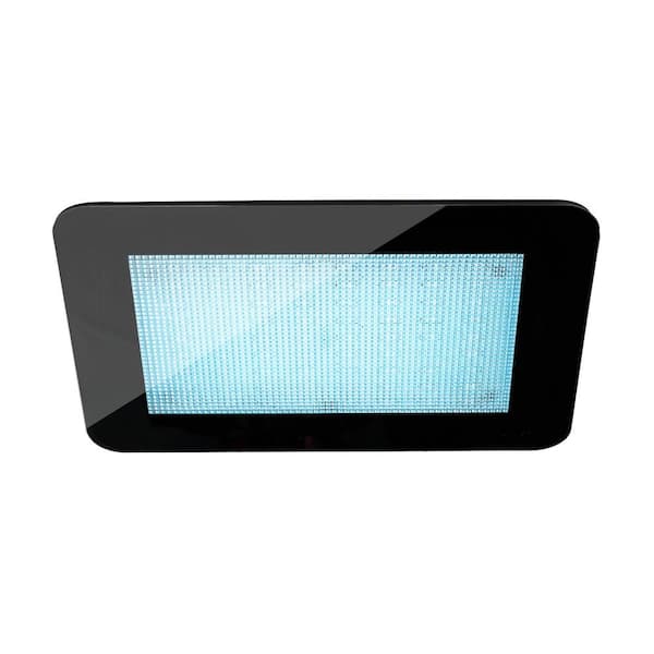 Mr.Steam 12.62 in. W. ChromaTherapy Light with LED Clusters in Black