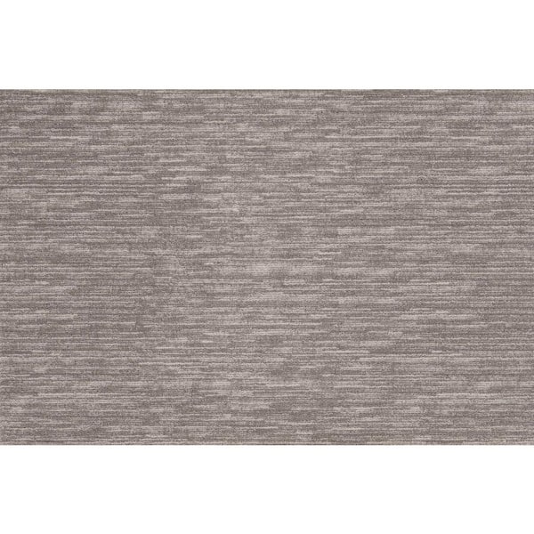 Natural Harmony Perfect Breeze - Slate - Gray 13.2 ft. 35.39 oz. Nylon Texture Installed Carpet