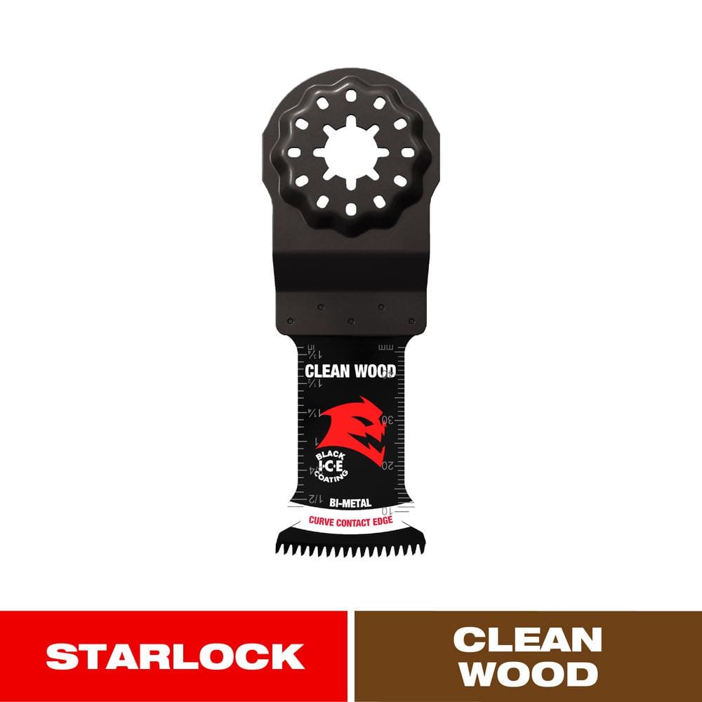 DIABLO 1-1/4 in. Demo Demon Starlock Bi-Metal Oscillating Blade for Clean Wood