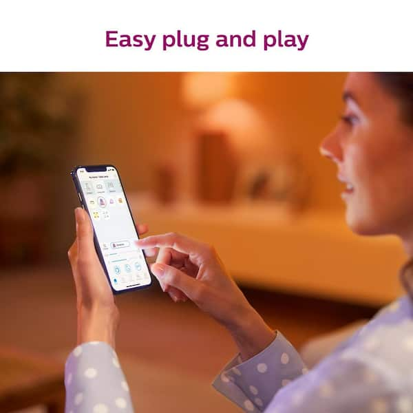 Smart Motion Sensor for Philips Smart Wi-Fi WiZ Wireless Connected Light Bulbs