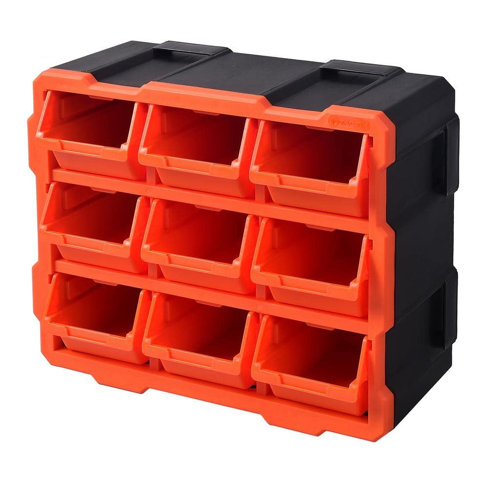 TACTIX 38-Compartment Rack with 6 Small Parts Organizer 320672 - The Home  Depot