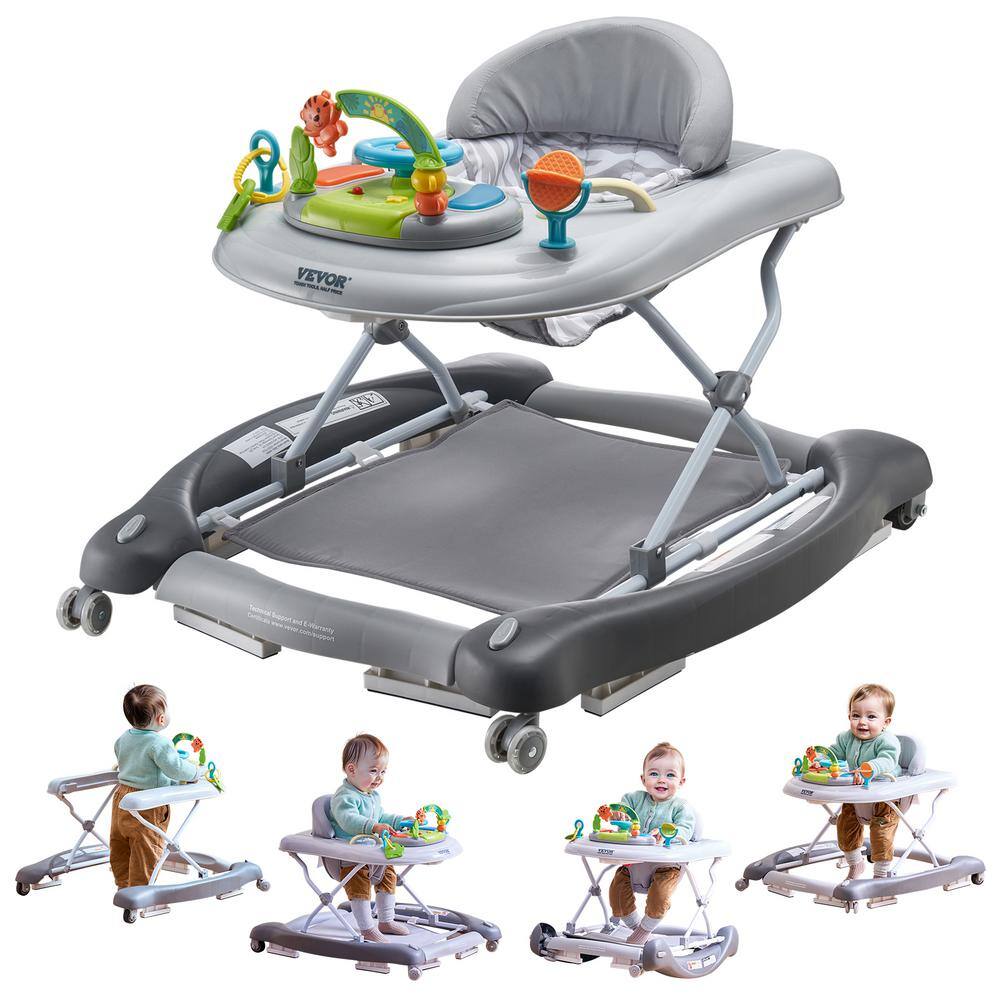 thumbnail image 2 of AILEEKISS Musical Baby Walker With Wheels, Activity Center Toddler Music Bouncer Walker, Green 2 of 14