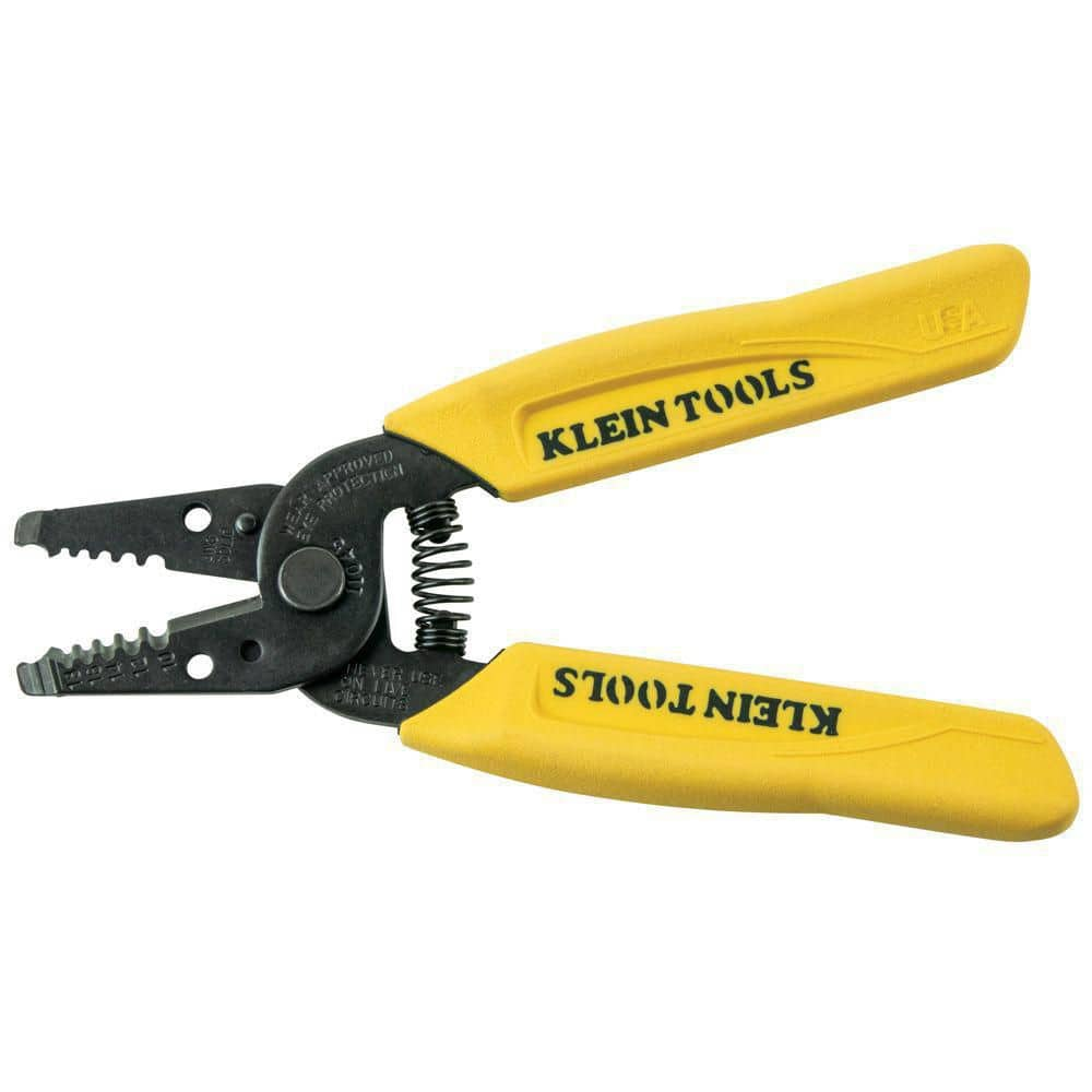 Klein Tools Electrical Wire Stripper/Cutter (10-18 AWG Solid) 11045 - The  Home Depot