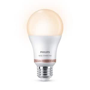 Tunable White A19 LED 60W Equivalent Dimmable Wiz Connected Smart Wi-Fi Light Bulb