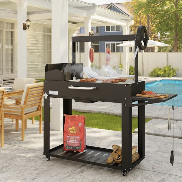 Koolmore 54 in. Argentine Santa Maria Charcoal Grill with