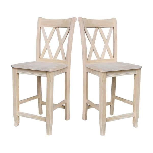 Double x 2025 back bar stool