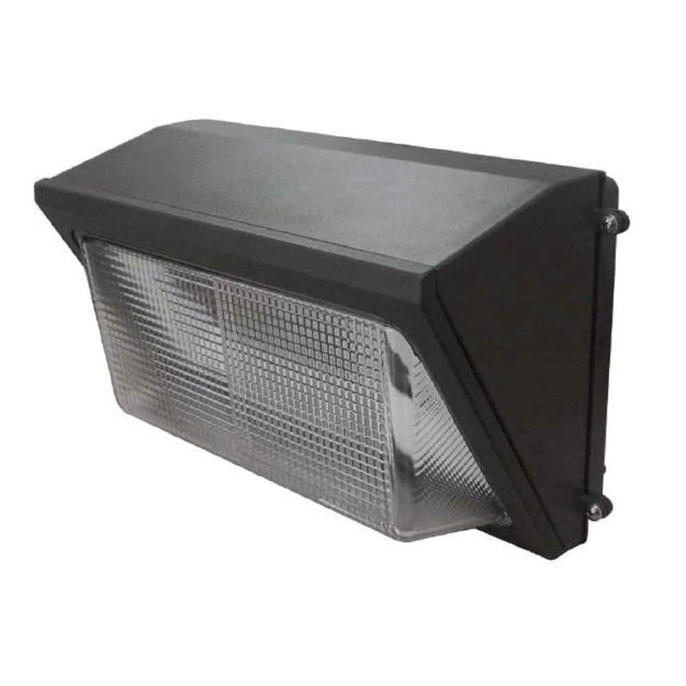175-Watt Equivalent Integrated LED Bronze Outdoor Wall Pack Light 4948 Lumens Daylight 5000K price history on PriceWatchPro